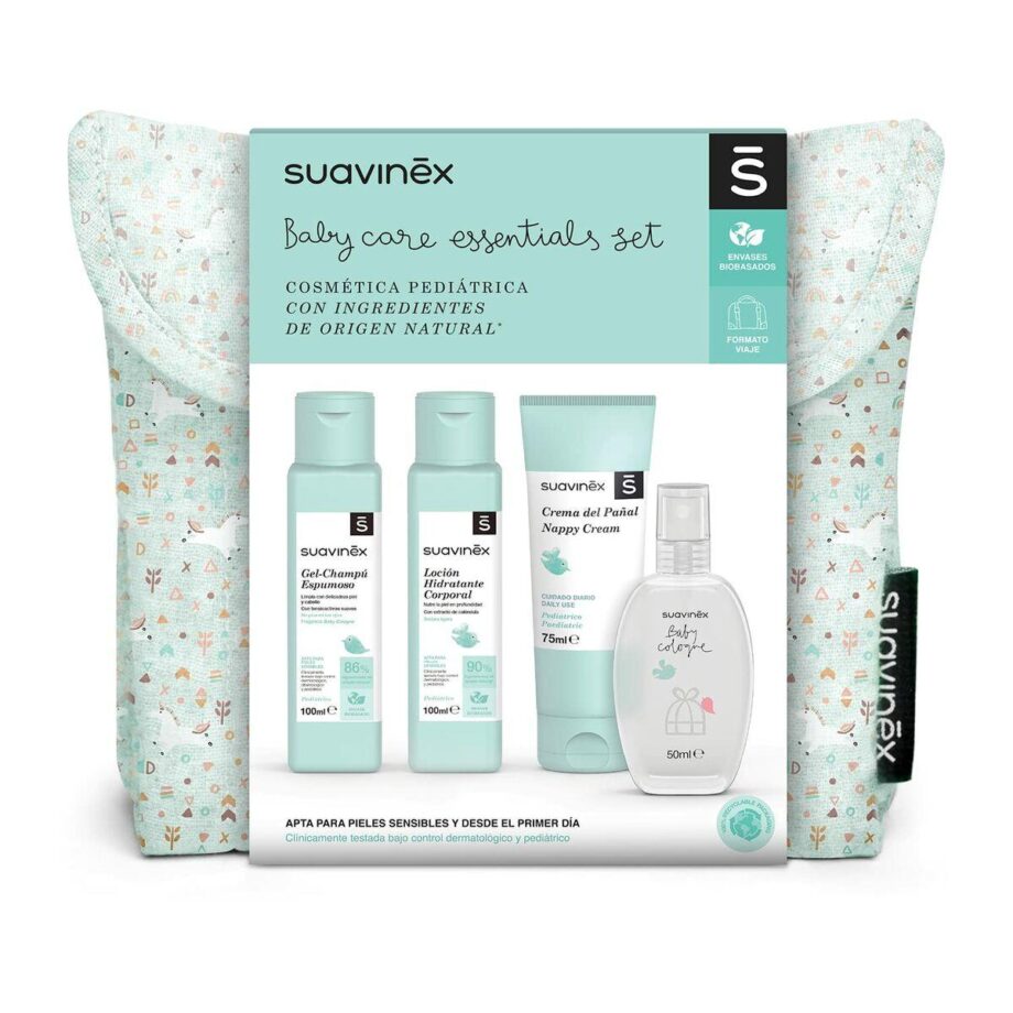 Naturligt Badesæt til Babyer – Suavinex 5 Dele Tilbud!