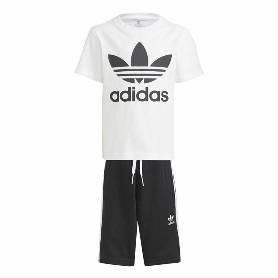 Adidas Adicolor Hvid Sportstøj til Børn – Fantastisk Tilbud!