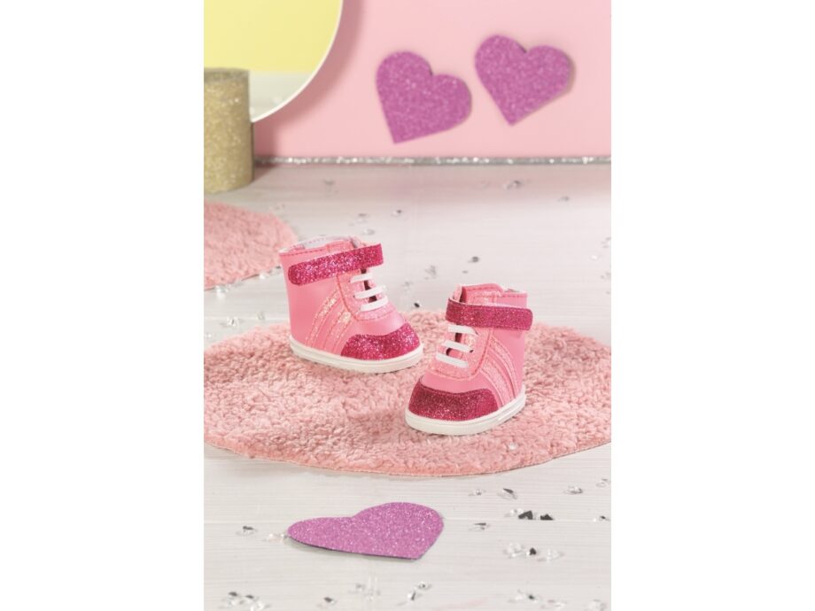Lyserøde Sneakers til Baby Born – Ideelle til Leg og Eventyr!