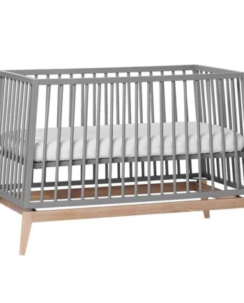 Grå Leander Luna Babyseng 120x60 – Fantastisk tilbud!