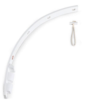 Elegant Uroholder i Hvidmalet Træ – Fantastisk Tilbud!
