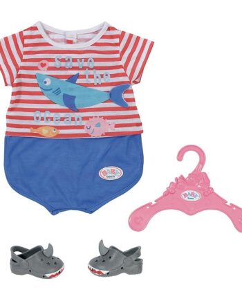 Multifarvet Pyjamas og Sko til Baby Born – Fantastisk Tilbud!