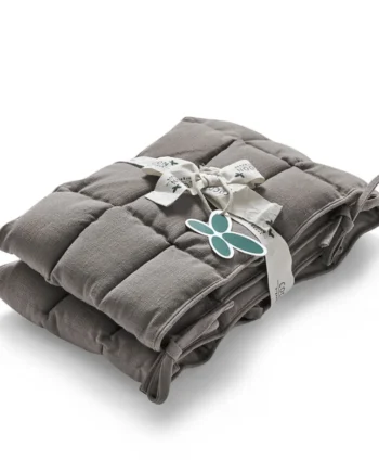 Kapok Sengerand til Babyseng 60x120 cm – Udsalg Dusted Brown