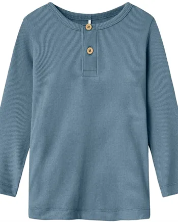 Økologisk Rib Bluse til Børn – Spring Lake fra Name It