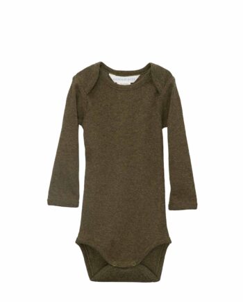 Økologisk Mørkegrøn Babybody – Et Uundgåeligt Must-Have!