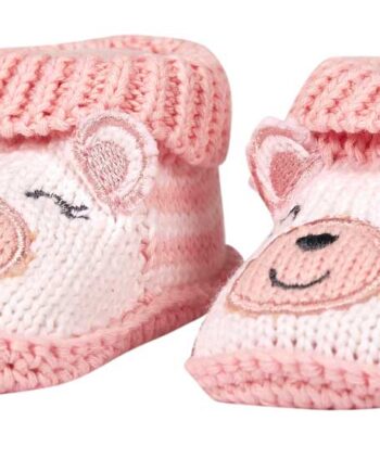 Lyserøde Babyfutter med Bamseører – Casa Decor Tilbud!