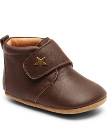 Hjemmesko Baby Star Brown Bisgaard - Bisgaard Babyrum  - 5711706216361