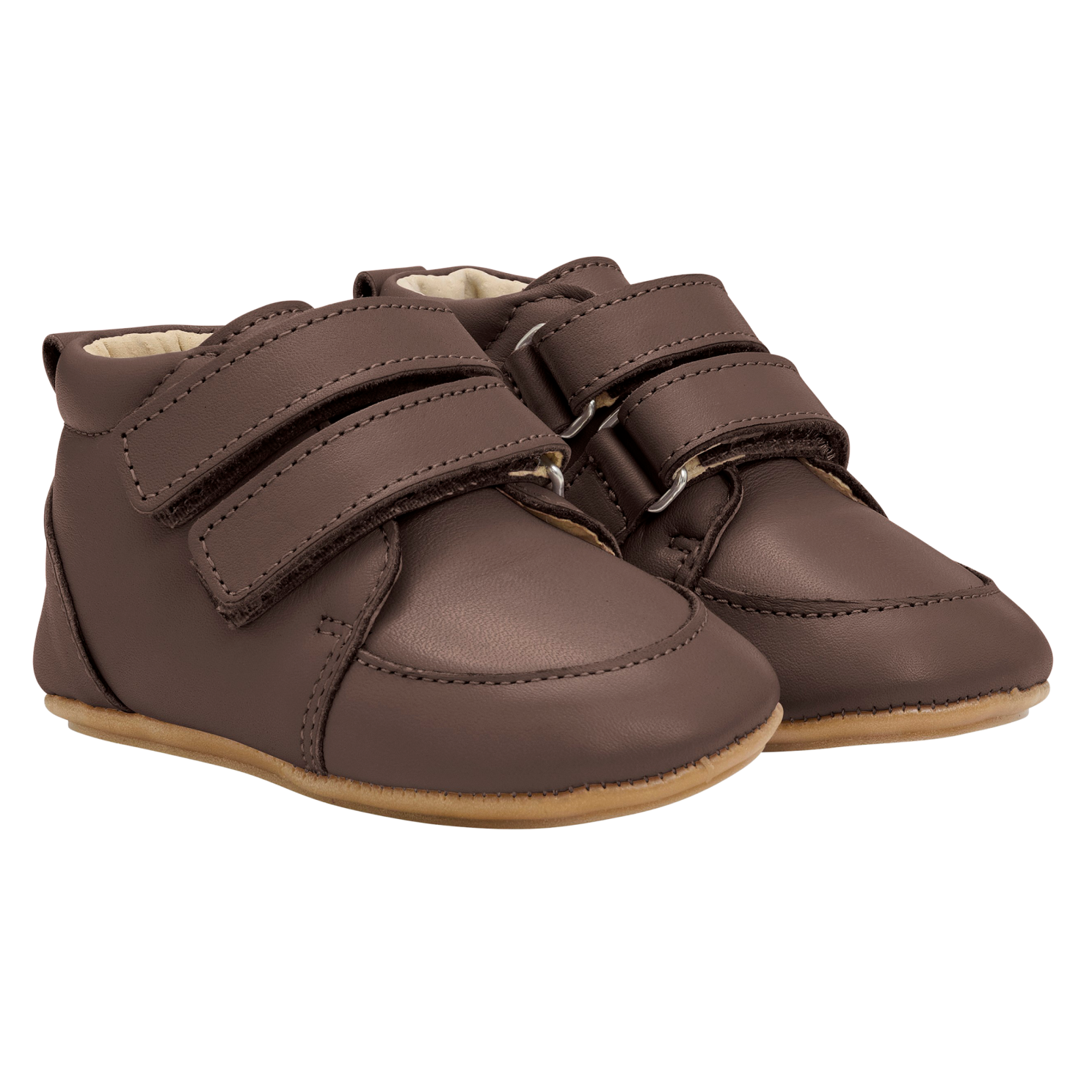 Brown Fant Baby Sko Læder - En Fant Babyrum - 5713438213915