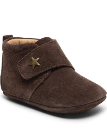 Hjemmesko Baby Star Dark Brown Bisgaard - Bisgaard Babyrum  - 5715243153950