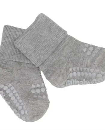 Gobabygo Strømper Bambus Grey Melange - Gobabygo Babyrum  - 5712736000845