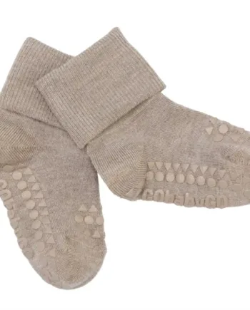 Gobabygo Strømper Bambus Sand - Gobabygo Babyrum  - 5712736004287
