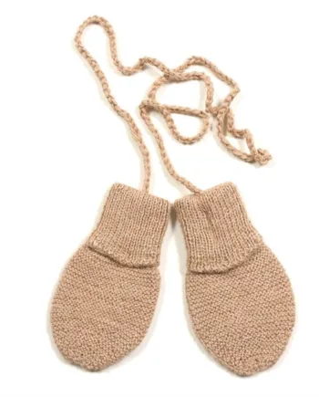 Huttelihut Luffer Camel Alpaca Uld - Huttelihut Babyrum  - 5713438013935