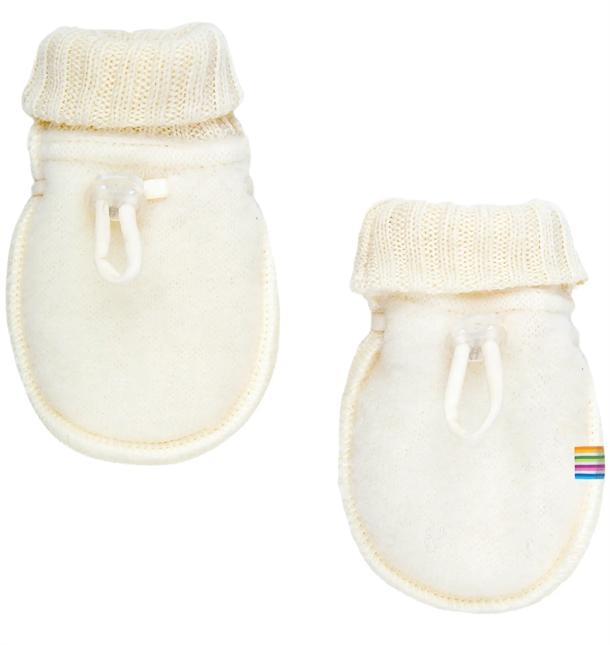 Hvid Joha Luffer Uld Natur - Joha Babyrum