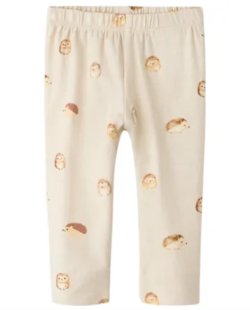 Name Leggings Nille Peyote Melange - Name It Babyrum