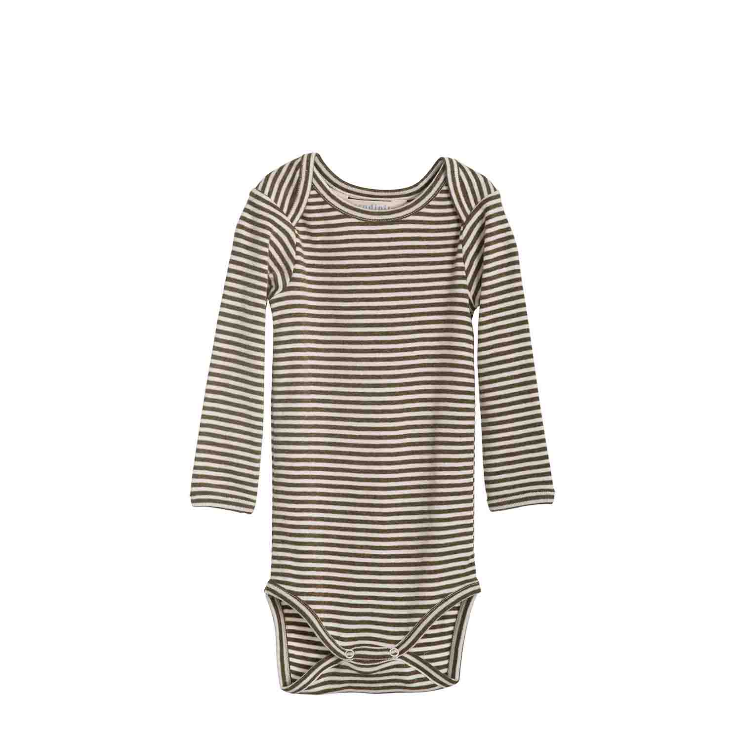 Grøn Serendipity Body Stribet Mørke - Babyrum