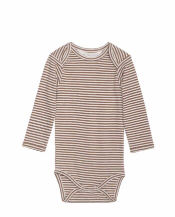 Brun Serendipity Body Stribet - Babyrum