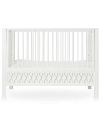 Hvid Cam Cam Copenhagen Harlequin Babyseng Fsc Mix White - Babyrum